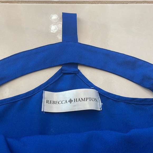 Rebecca Hampton Royal Blue Layered Top. EUC - Picture 4 of 7